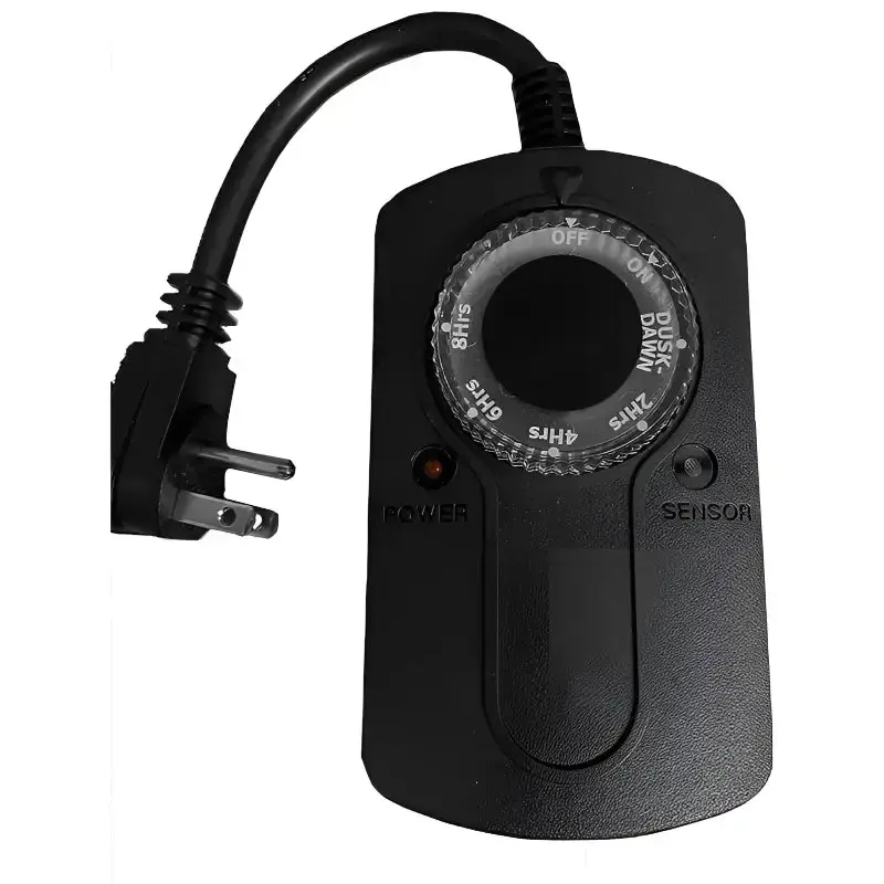 2 Outlet 15 Amp Outdoor Photocell Timer 2 Outlet 15 Amp Outdoor Photocell Timer