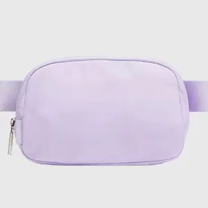 Lavender Belt Bag - Stylish Fanny Pack with Zipper Closure for Everyday Use