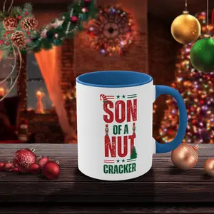 The 'Son of a Nutcracker' Holiday Mug! Unique Mug designs created by Claire4You designers just for you. P3-D264