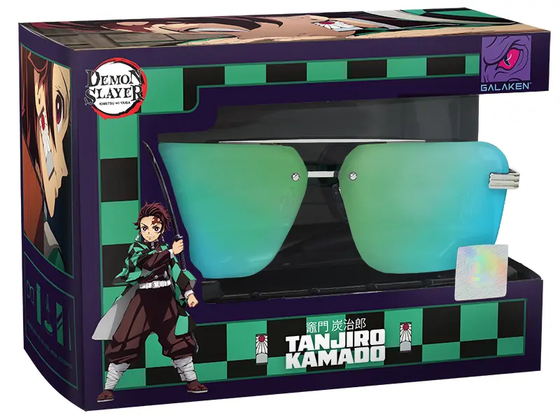 Tanjiro Kamado - Hanafuda Earrings - Polarized