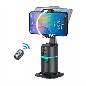 Auto Face Tracking Smartphone Holder Tripod, 360° Rotation Smart Face Body Tracking Tripod, Selfie Phone Camera Mount for Vlog, Live Streaming
