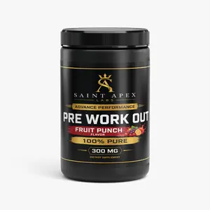 Pre Workout - Nitric Shock  Powder Fruit Punch for Energy and Endurance