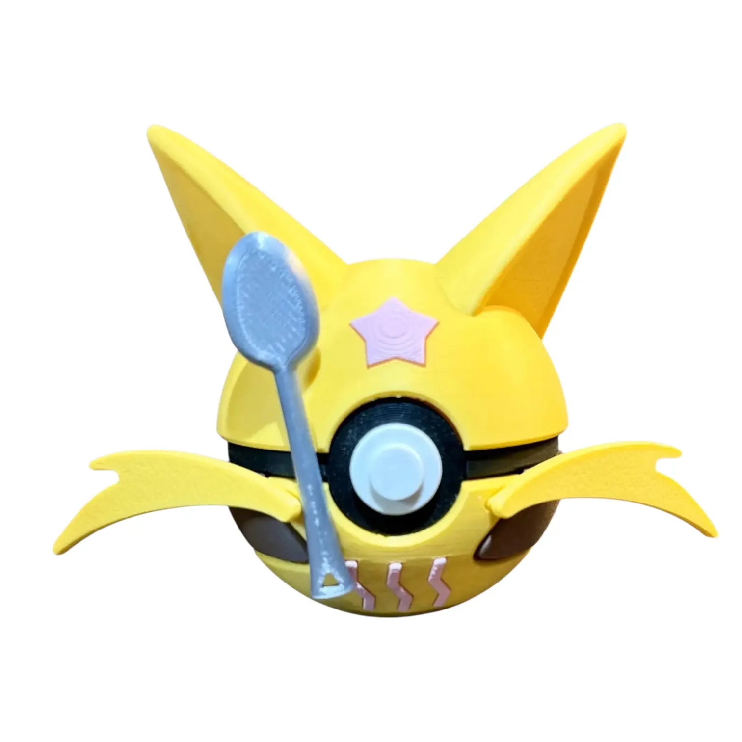Kadabra - Inspired 3D Printed Poke Ball Collectible