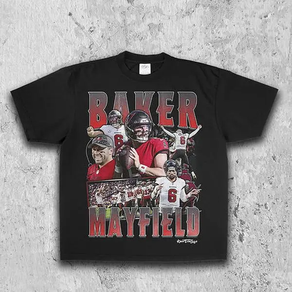 Baker Mayfield Playoff Pack Tee SHIRT, GIFT FOR FANS, FOOTBALL SHIRT