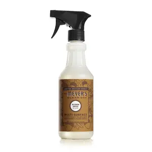 212 MAIN Mrs. Meyers 16 oz Clean Day Acorn Scented Organic Household Multi Purpose Cleaning Spray - Case of 6, Gentle Indoor/Outdoor All-Purpose Cleaner Solution