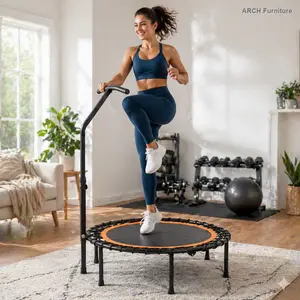 ARCH XTP006 Assembled Sports Trampoline for Trampoline Workout, Suitable for Indoor and Outdoor Use