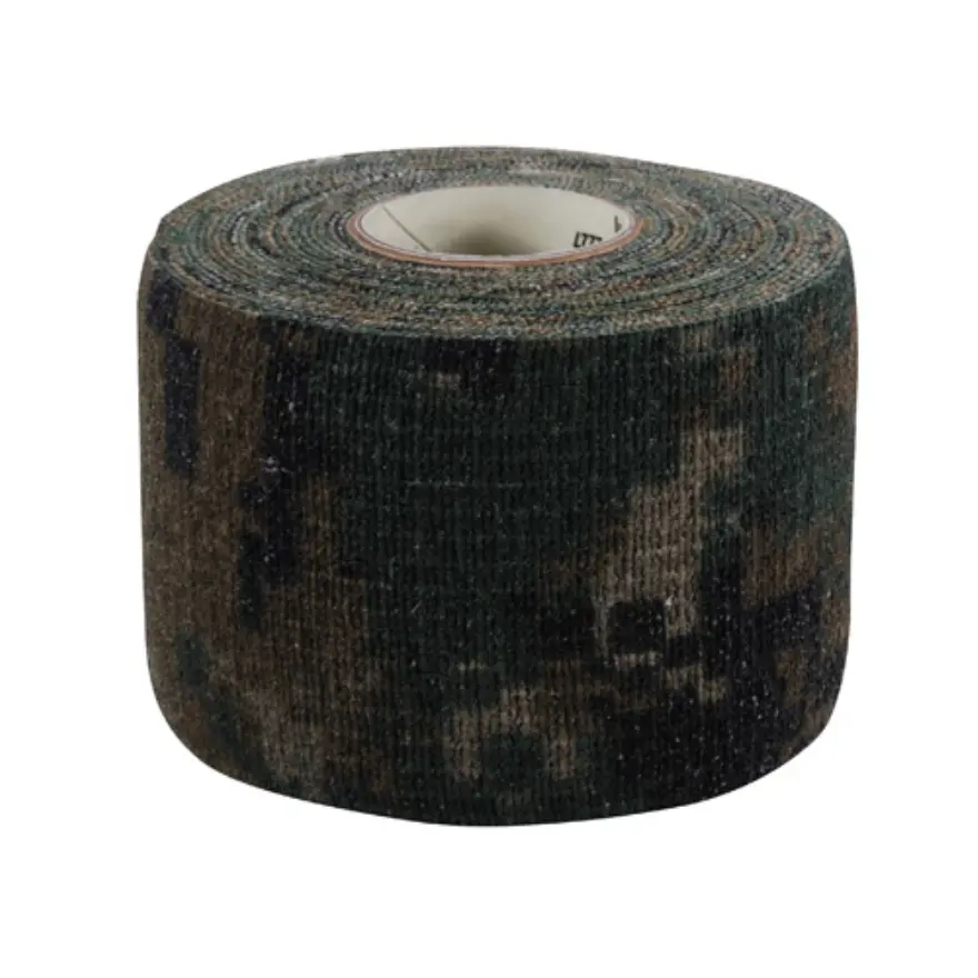 McNett Tactical Camo Form Protective Digital Woodland Fabric Tape, Tactical Gear Accessory, Reusable, Conforms to Curves, Heat/Cold Buffer, Scratch Guard