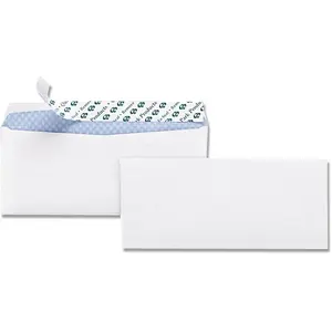 212 MAIN No. 10 Redi-Strip Envelope, Wove Paper with Security Tint, Office Supplies, for Confidential Postal Needs