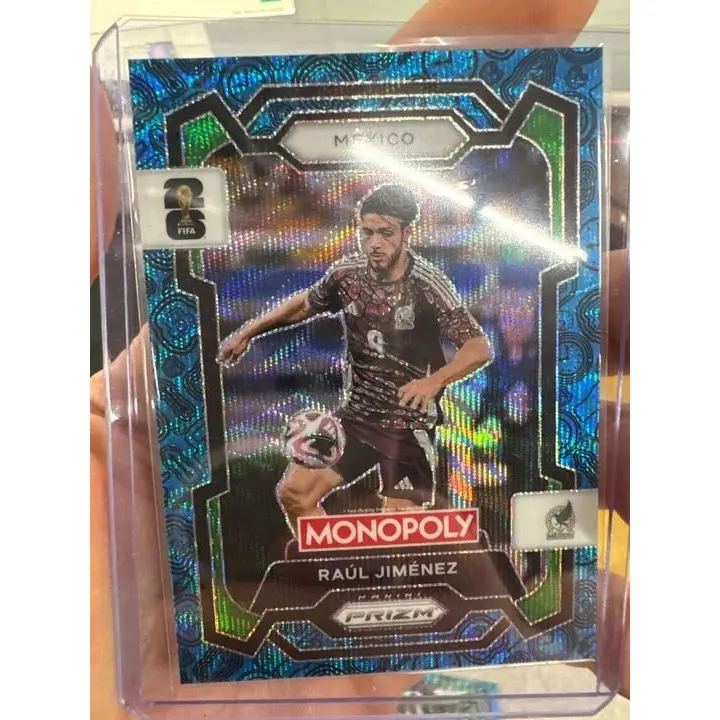 2026 Panini Prizm Monopoly FIFA World Cup #58 Raul Jimenez Blue Prizm Mexico