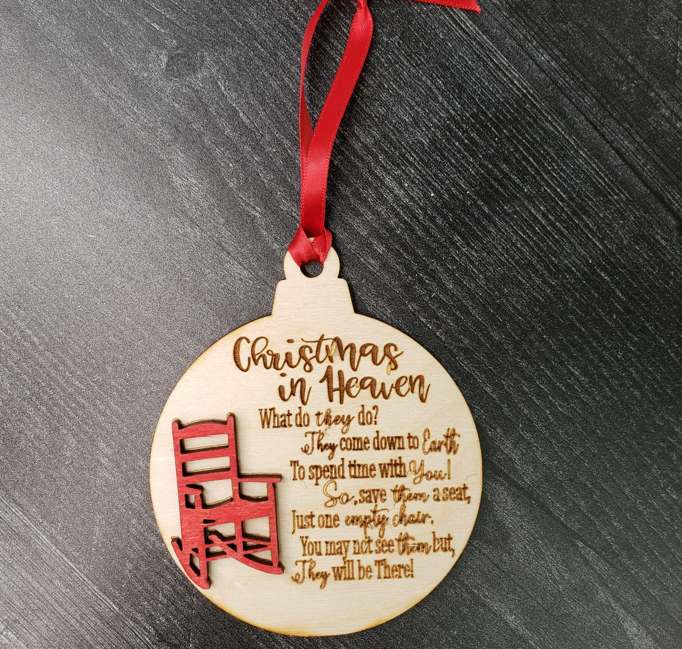 Christmas in Heaven Ornament - Festive Home Decorations