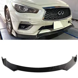 For Infiniti QX30 QX50 QX55 QX60 QX80 Front Bumper Lip Spoiler Splitter Black