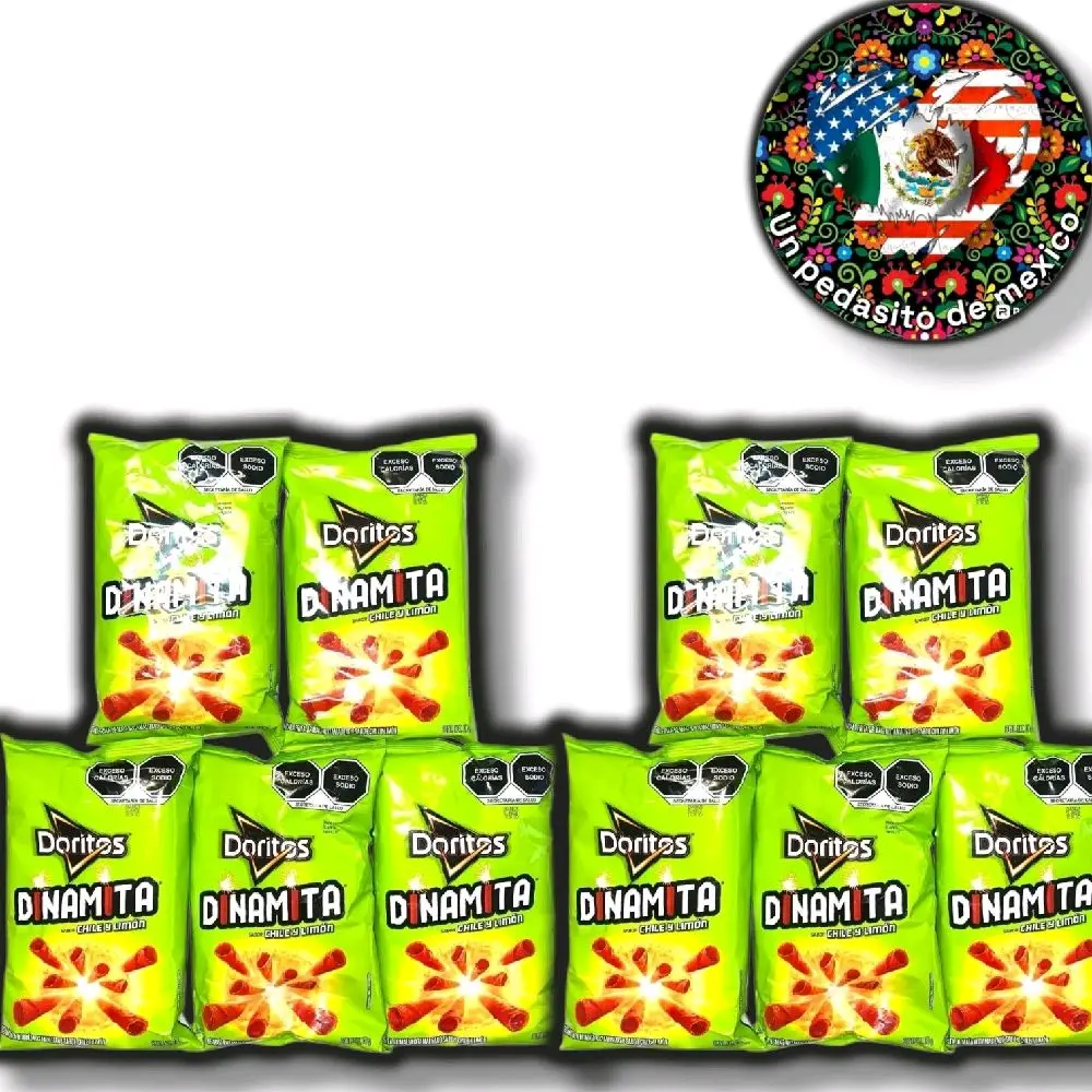 10 Pack Doritos Dinamita Chile y Límon