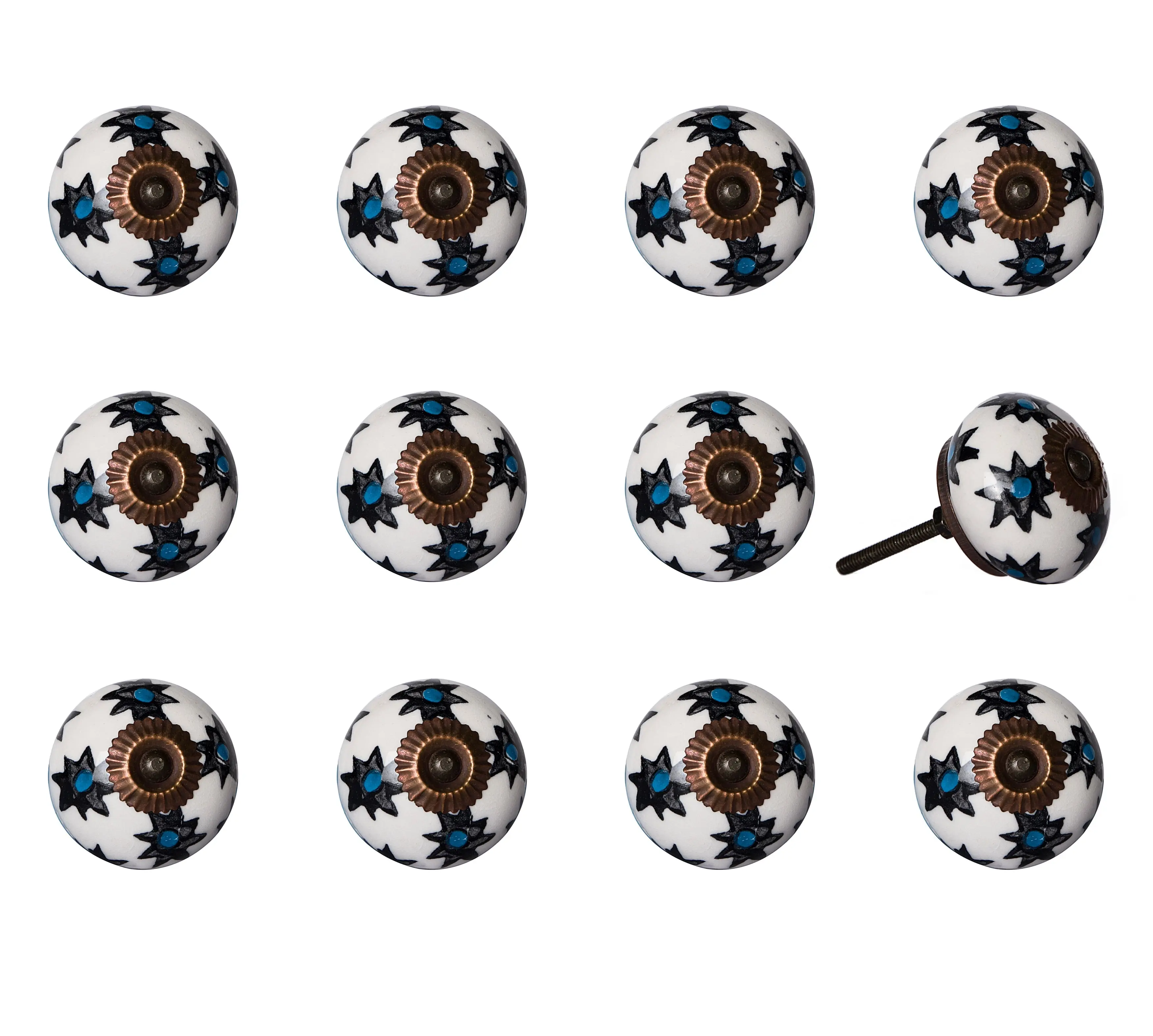 Knob-It Classic Cabinet & Drawer Knobs | 12-Pack | A