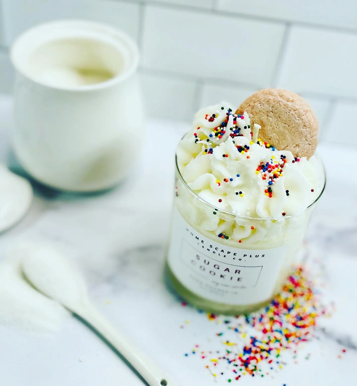 Sugar Cookie Soy Wax Candle Aroma Decor