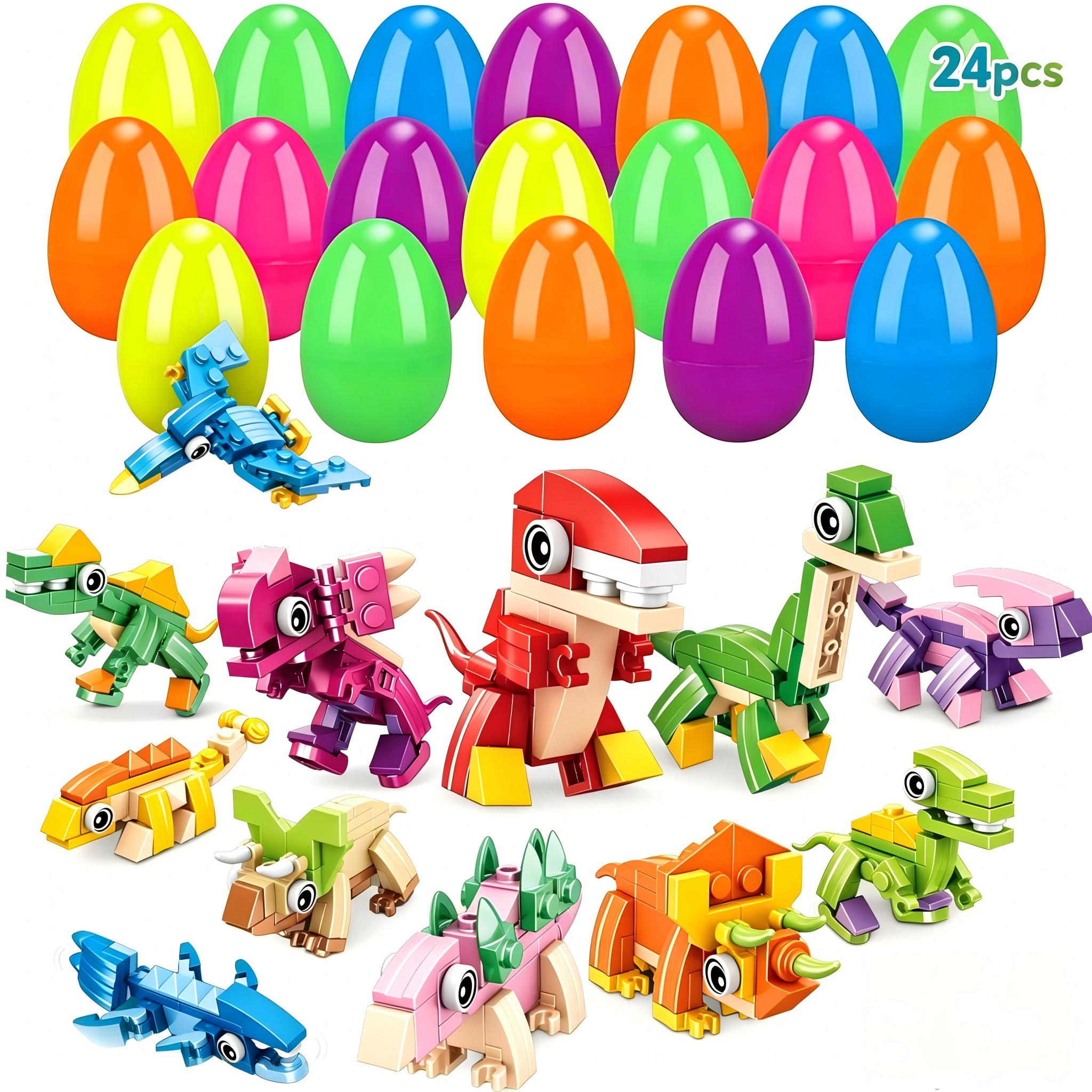 12Pcs Easter Egg Surprise Pull Back Cars, Blind Box Toy Vehicles for Kids, Perfect Easter Basket Stuffers, Party Favors & Birthday Gifts