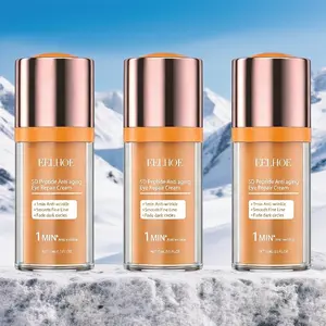 3-Pack 5D Peptide Eye Repair Cream - Hydrates & Nourishes Eye Area, Fades Fine Lines, Lifts & Tightens Skin, Daily Anti-Aging Eye Care Essential for All Skin Types