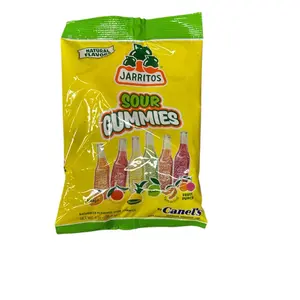 Jarritos Gummies Sour 8oz Mexican Candy Snack Mango, Mandarin, Pineapple, Lime, Fruit Punch