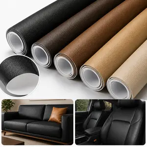Durable Leather Repair Patch - 20x54 in Self-Adhesive Quick Fix Eco-Friendly Adhesive Sheet Furniture Stickers, Strong-Glue Press-On Furniture Stickers for Couch, Car Seat Renovation, Ideal for DIY Lovers