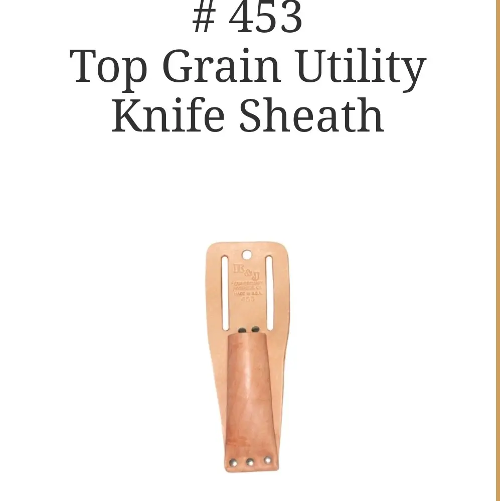 Top Grain Leather tool holder with Sheath lining Top Grain Leather tool holder with Sheath lining
