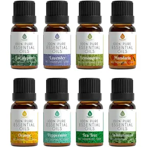 PURSONIC AO8 PURE ESSENTIAL AROMA OILS 8 PACK INCLUDES
