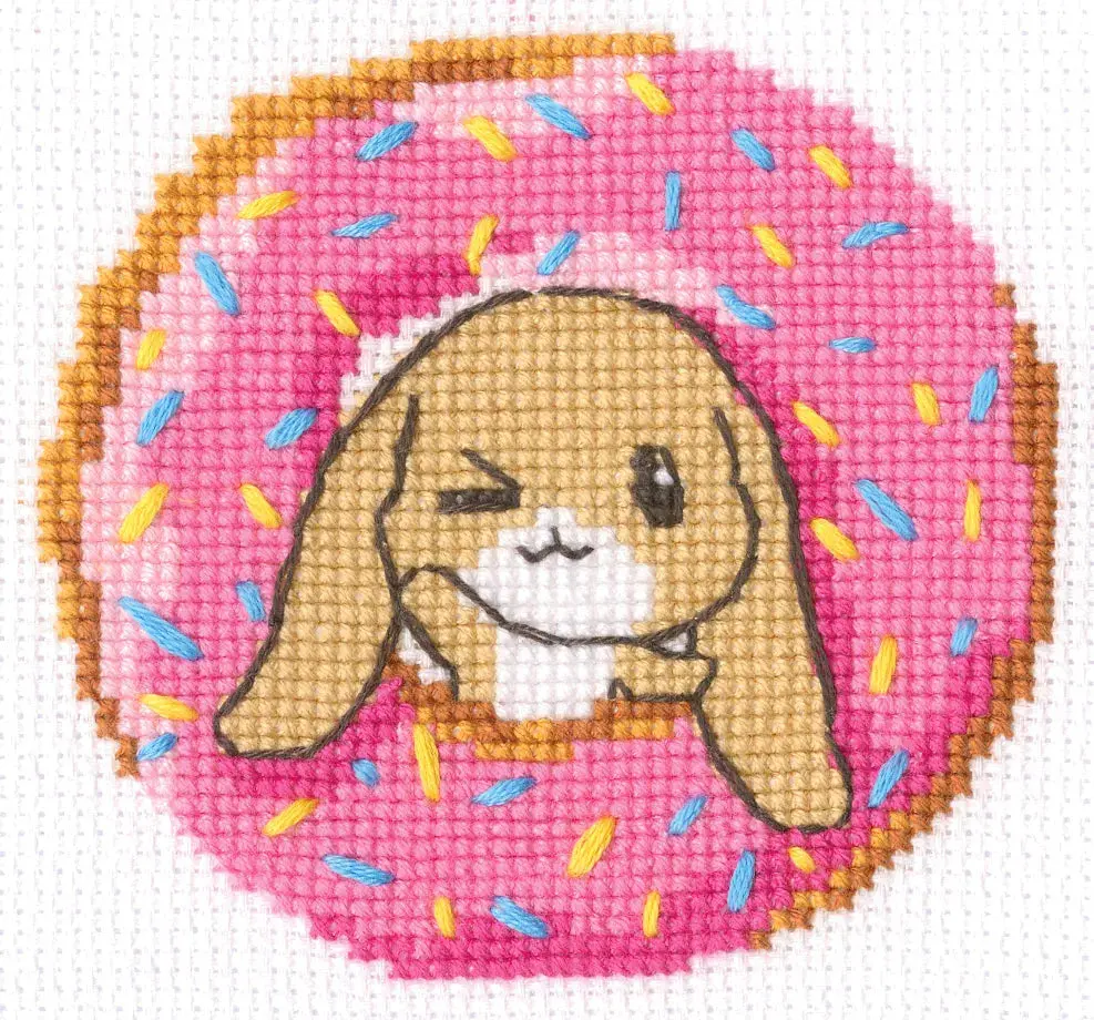 Hello, Sweetie! Counted Cross Stitch Kit by RTO H294