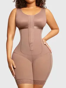 Women Fajas Colombianas Tummy Control Shapewear Postpartum Full Body Shaper Butt Lifter Bodysuit Slim Waist Open Crotch