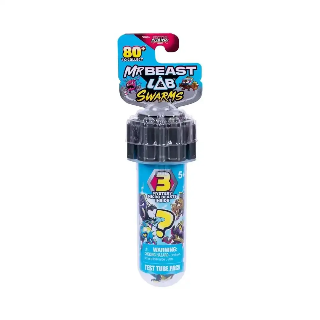 Mr Beast Lab Swarms Battle Fusion Series Test Tube Blind Capsule
