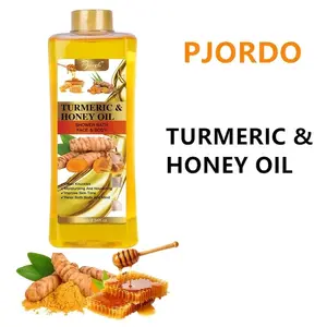 Turmeric Brightening Wellness Body Oil for Deep Hydration, Body Care, Boosts Skin Radiance with Collagen and Vitamin E, 250ML Hydrating Moisturizing Skin Care