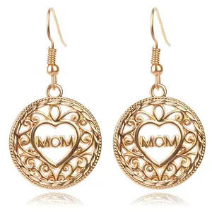 Stainless Steel Mom Earrings for Women - Fashion Accessories