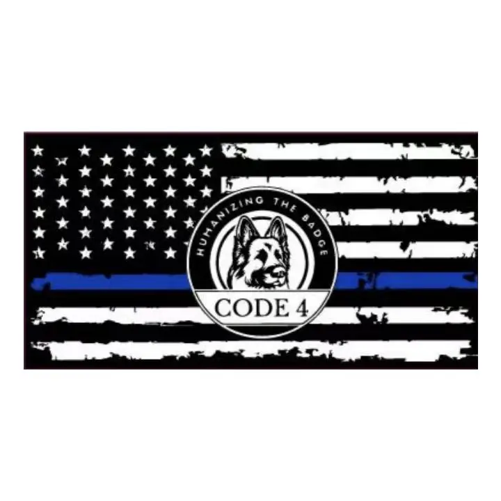 Thin blue American flag sticker, support the police, patriotic sticker, suitable for cars, laptops, truck drivers, waterproof vinyl sticker, holiday gift.