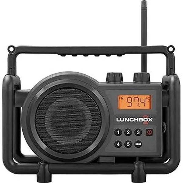 SANGEAN SG-102 Rugged Portable AM/FM Worksite Radio with Durable Construction and Superior Audio Performance