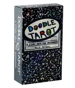 Doodle Tarot Card Deck with 78 size 10.5 x 6.3 cm card with Doodle keyword Tarot deck designed Tarots cards with graffiti style illustrations