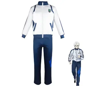 Blue Prison cosplay sweatshirt, Isagi Yoichi, Bunnagami Renji cosplay costume