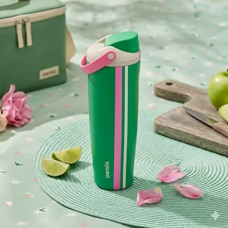 Limited Edition Owala Vacation Mode 30oz Birthday Bash FreeSip Water Bottle 24oz 32oz Stainless Steel Insulated Leak Proof Travel Tumbler Gift