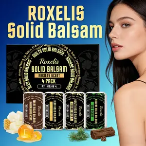 ROXELIS Solid Balsam - Oud Cedar Sandalwood Cologne Captivating Scent Long-Lasting Portable Solid Fragrance