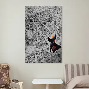 Naruto Shippuden Poster - Pain Poster Printable Anime Poster Printable Wall Art