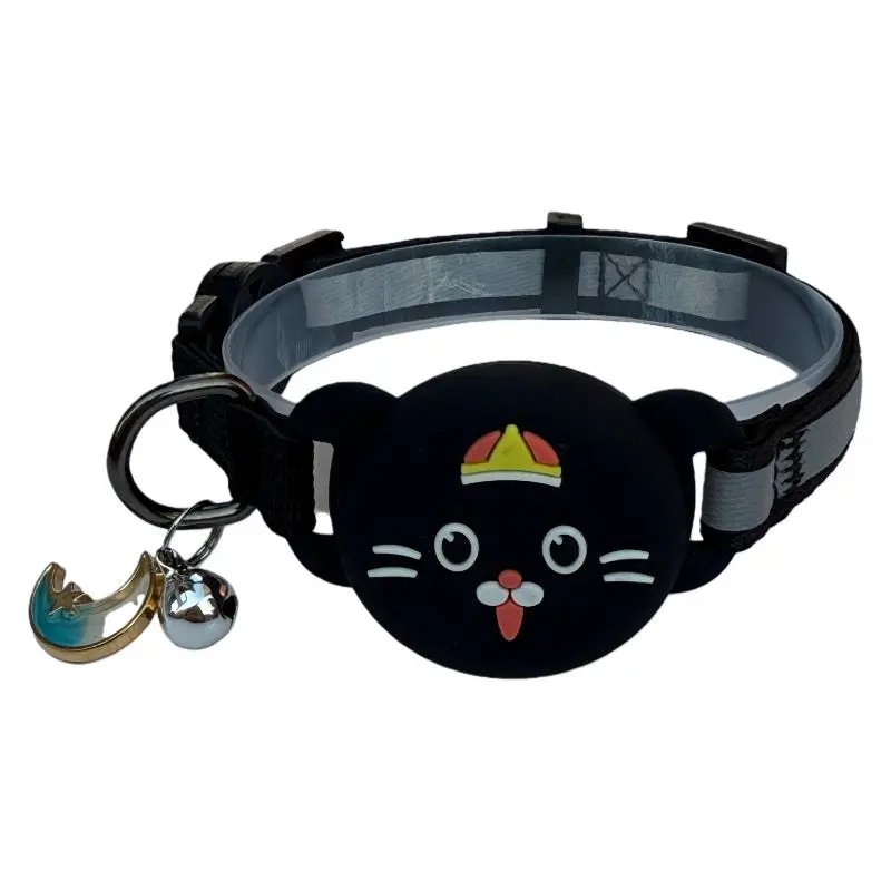 Dog Collar with Bell Attached, Anti-Suffocation Design, Reflective for Safety Alert & Visibility Boost