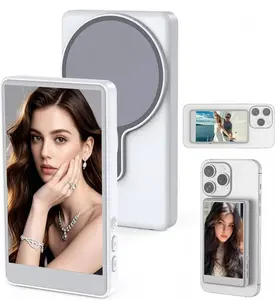 Featwell Selfie Display: Supports audio playback, wireless screen mirroring, and remote control functionality (compatible with iPhone and Android devices, excluding Google phones and iOS 26 systems). Supports live streaming and TikTok content creation.