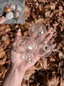 Clear Empty TPR Ball Base for Handmade DIY Vacuum Stress Balls