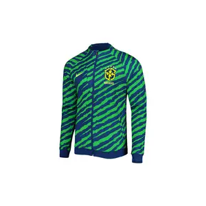 BRAZIL ACADEMY PRO ANTHEM JACKET FIFA WORLD CUP 22 "Green" DR9018 490 BRAZIL ACADEMY PRO ANTHEM JACKET FIFA WORLD CUP 22 "Green" DR9018 490