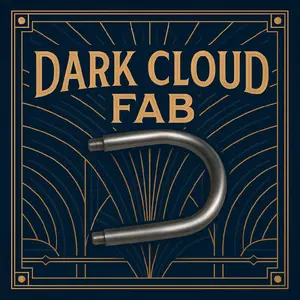 Dark Cloud Fab Custom Motorcycle Frame Hoop for High Performance and Stylish Design