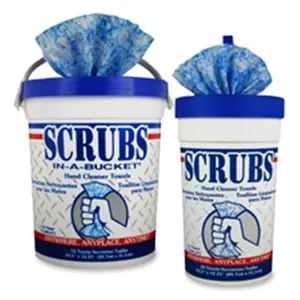 ITW Dymon Hand Cleaner Towels- 72 Wipes- Blue ITW Dymon Hand Cleaner Towels- 72 Wipes- Blue