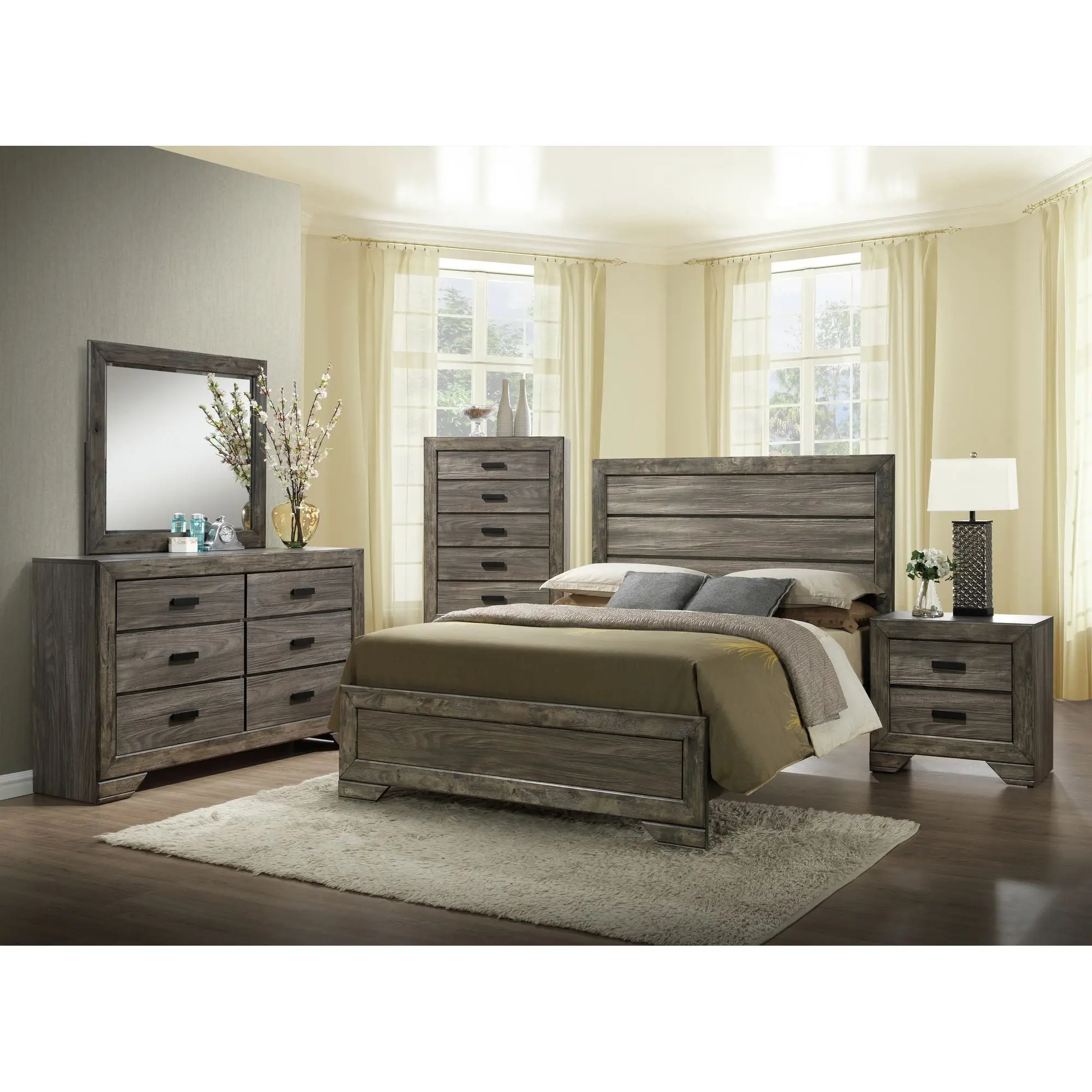 Nathan Youth Full Panel 3PC Bedroom Set