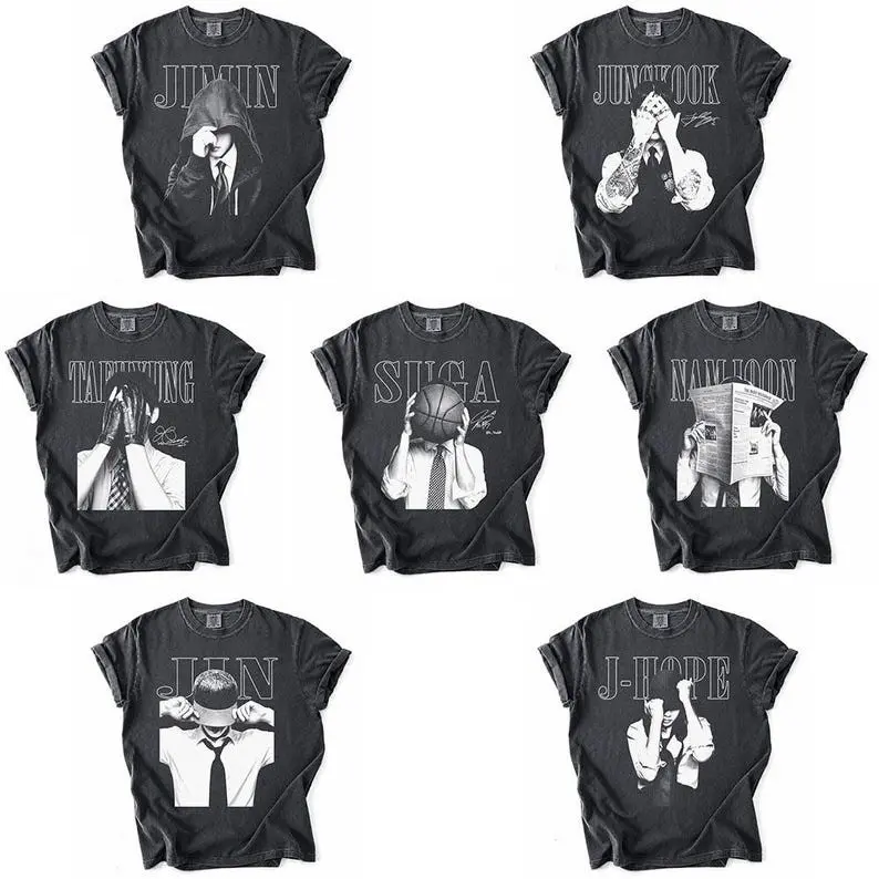 Vintage Bangtan Boys Comfort Colors Shirt, Kpop Arirang World Tour Tee