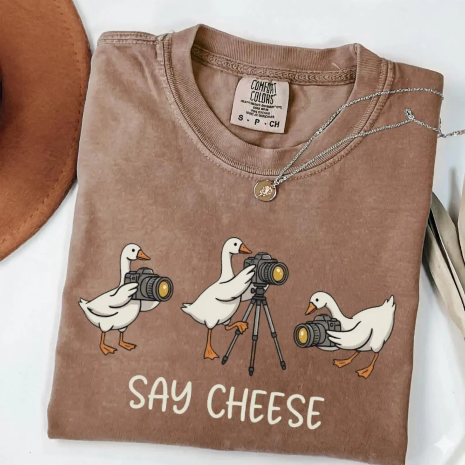 Funny Goose Photographer Comfort Colors® Shirt, Funny Camera T Shirt, Gift for Photographer, Gift for Her, Gift for Him