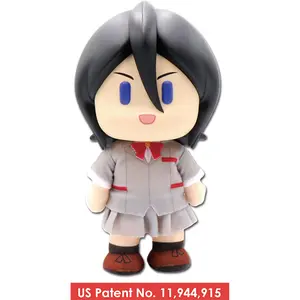 Bleach - Rukia Kuchiki (School Uniform) Figurekey Plush 8" H