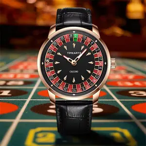 New European Style Roulette Men's Watch  TIMEARTX