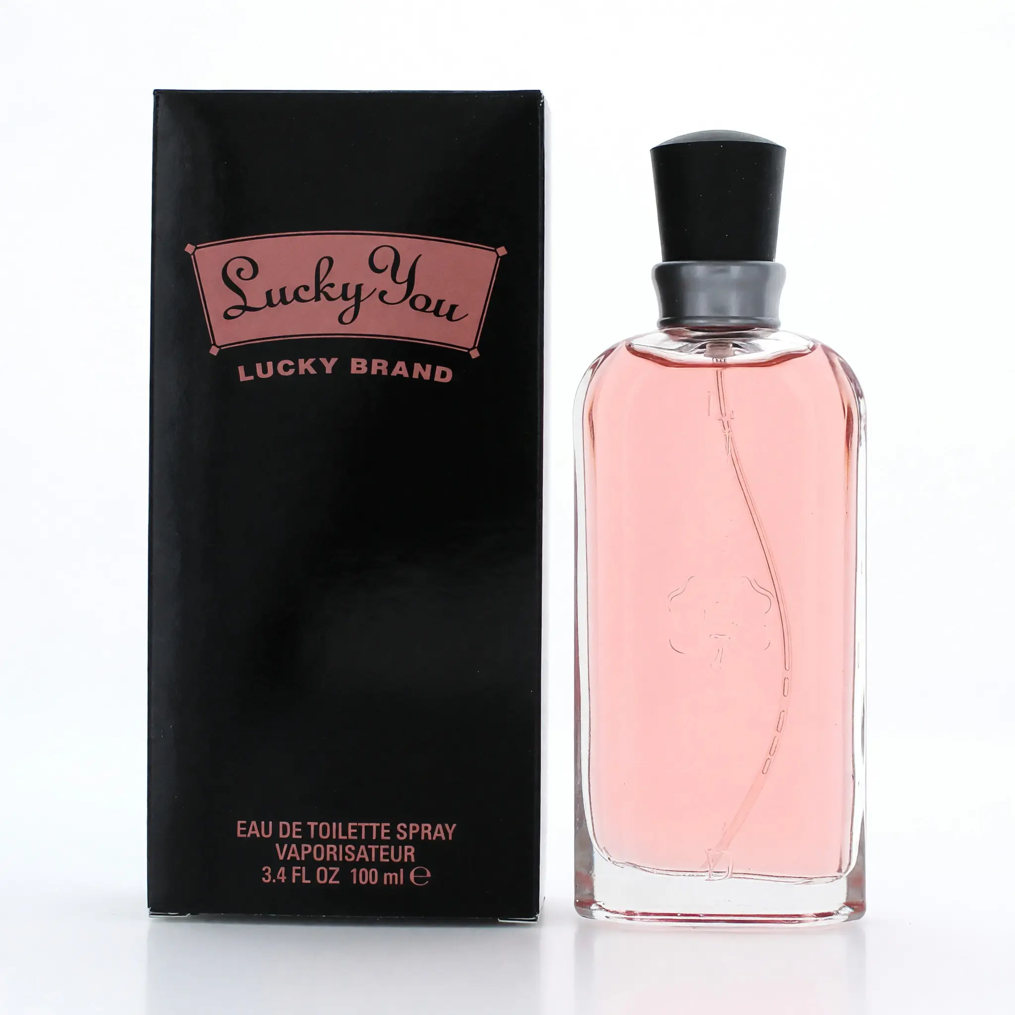 Lucky Brand Lucky You Women's Eau de Toilette Spray - 3.4 oz Spray Bottle with Grapefruit Notes, Comfortable Scent for All-Day Freshness