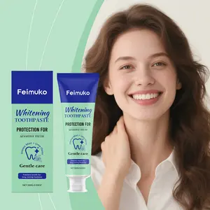 Feimuko Gentle Toothpaste, Reduces Plaque, Fresh Breath, Daily Oral Care, Soft Cleaning, Essential Dental Hygiene