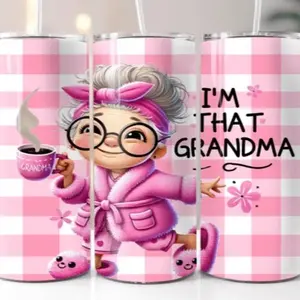 That grandma | 20oz Skinny sublimation tumbler transfer print out (TRANSFER ONLY, NOT A FINISHED TUMBLER)
